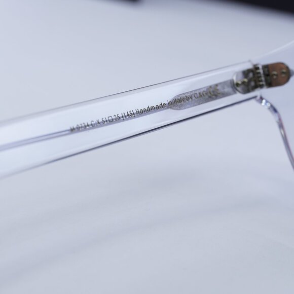 🕶️ New Cutler and Gross CG0734S 001 Sunglasses - Crystal Frame - Picture 8 of 12